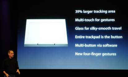 Ilustracija za članak pod nazivom Novi gumbi za MacBook Stronger, Drop Mouse, Add Multi-Touch